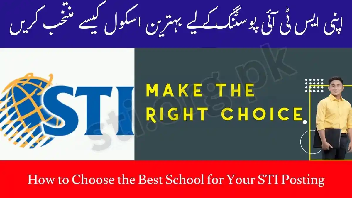 How to Choose the Best School for Your STI Posting