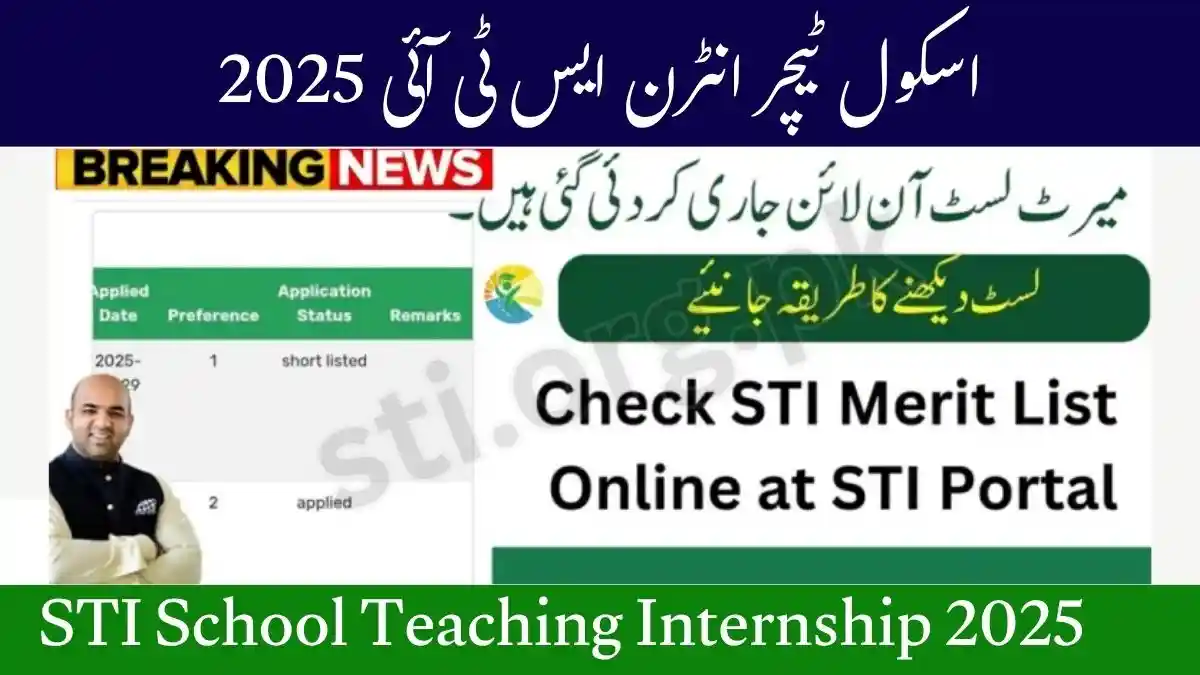 STI School Teaching Internship 2025