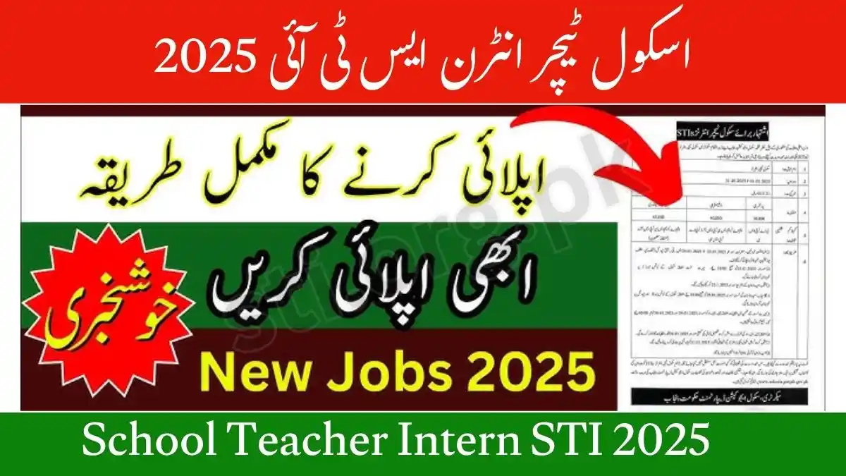 School Teacher Intern STI 2025