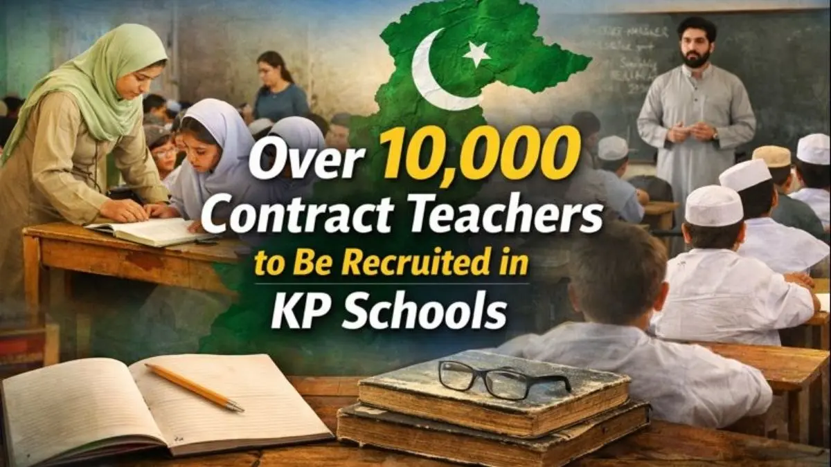 KP Government Announces Hiring of 10,000 Contract School Teachers