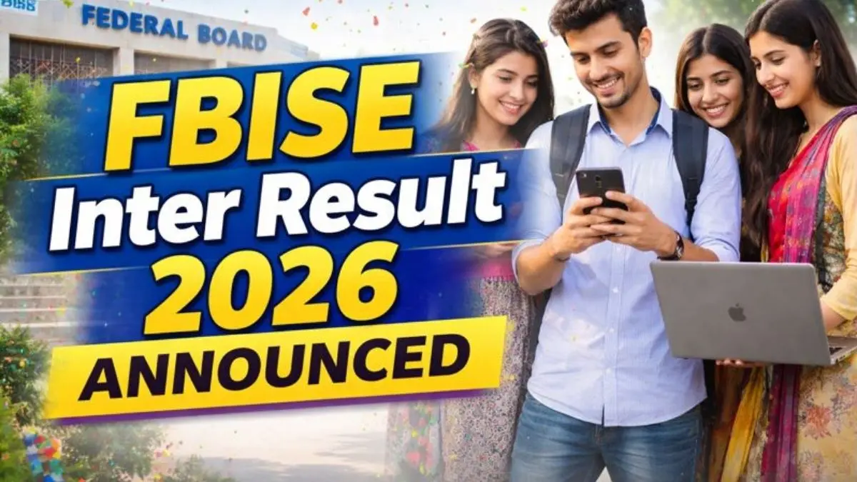 FBISE Inter 2nd Annual Result 2026 Announced Today