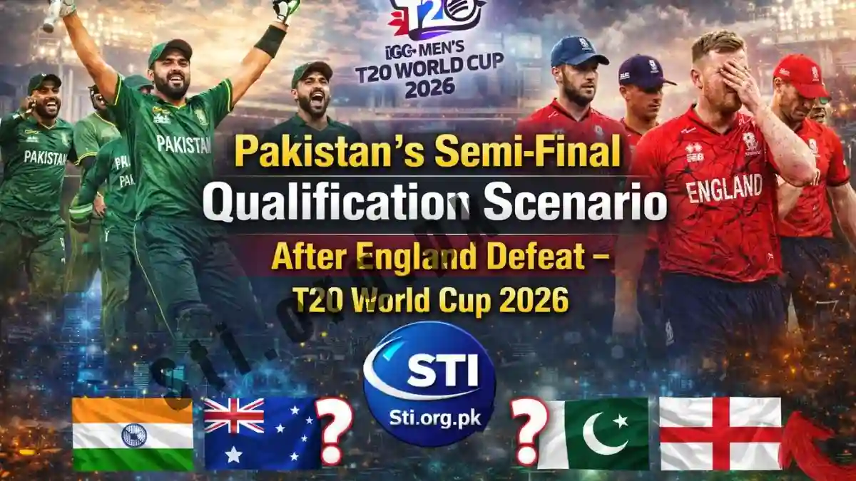 Pakistan Simi Pakistan Semi-Final Scenario After England Loss – T20 World Cup 2026