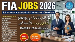 FIA Announces 900+ Job Vacancies in Pakista