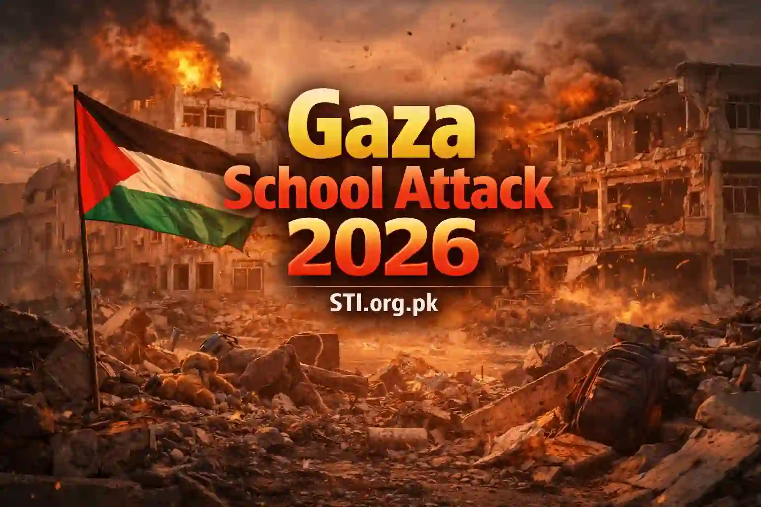 Gaza School Attack 10 Killed in Israeli Strike Amid Ceasefire Pressure