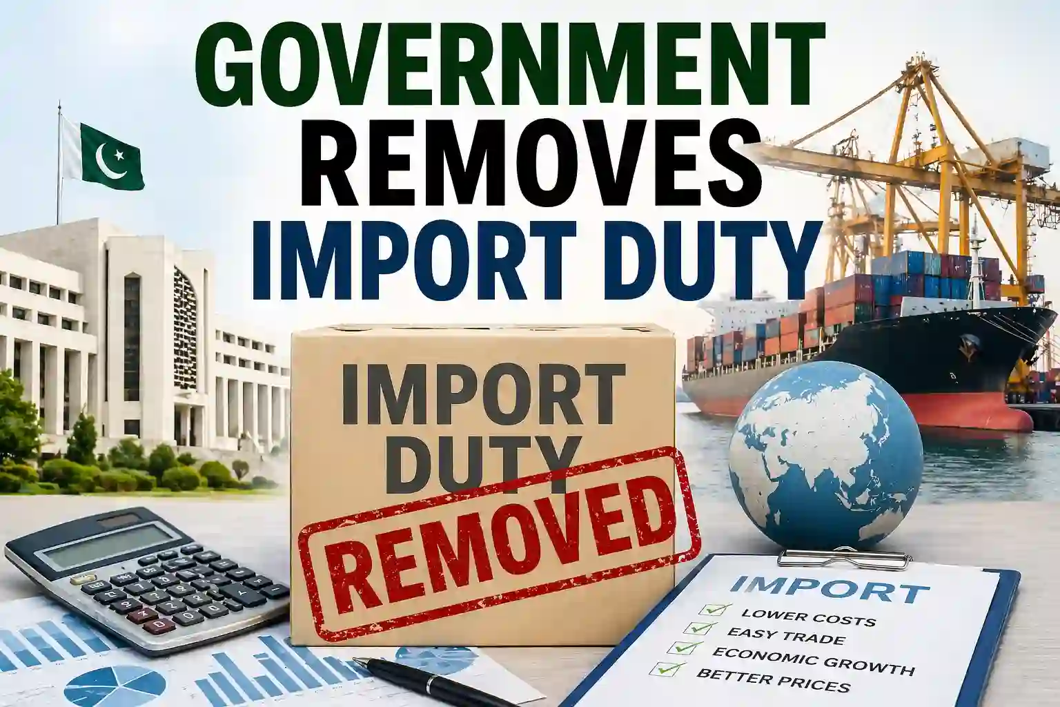 Government Removes Import Duty