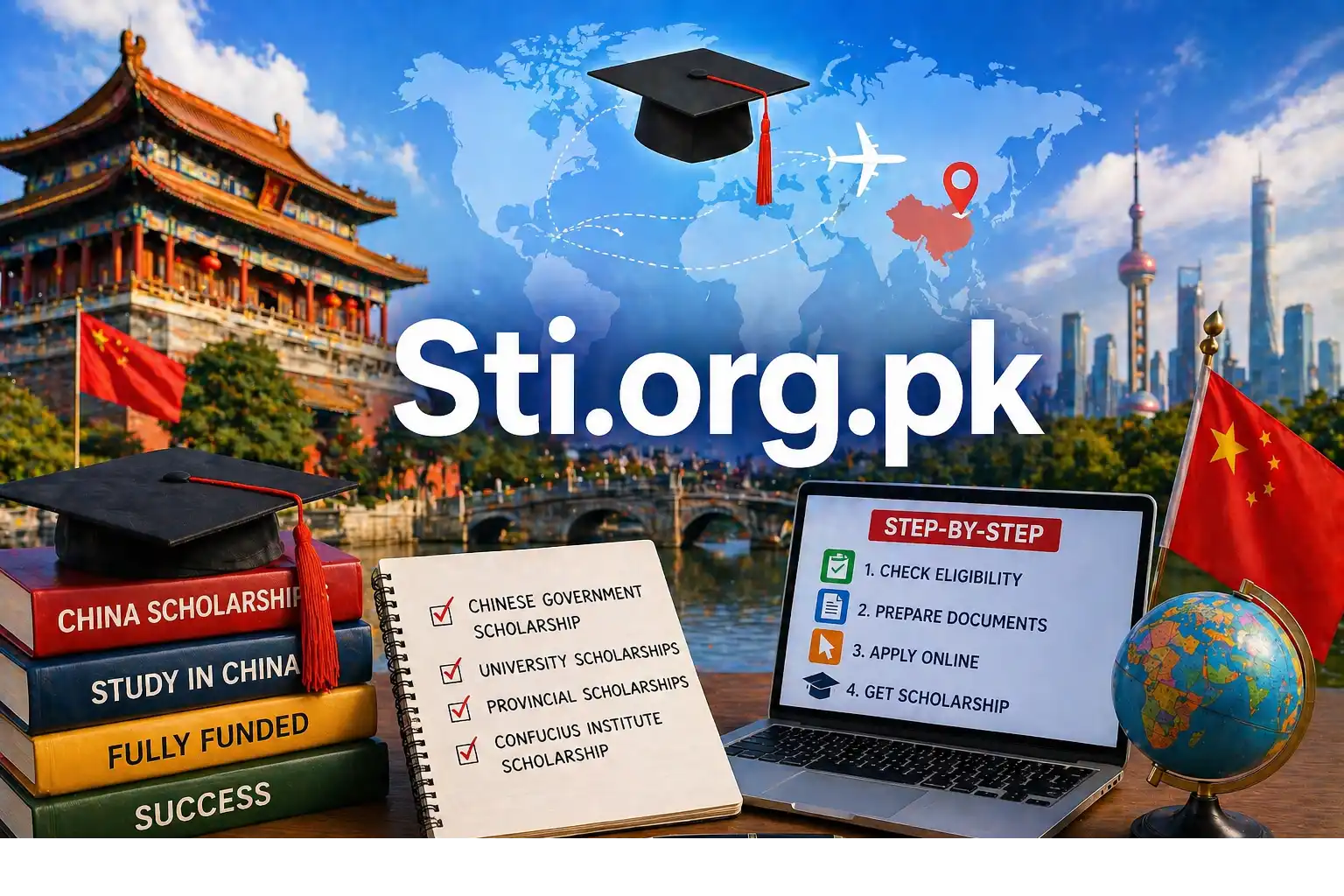 How to Apply for 4 Fully Funded China Scholarships Step-by-Step Easy Guide