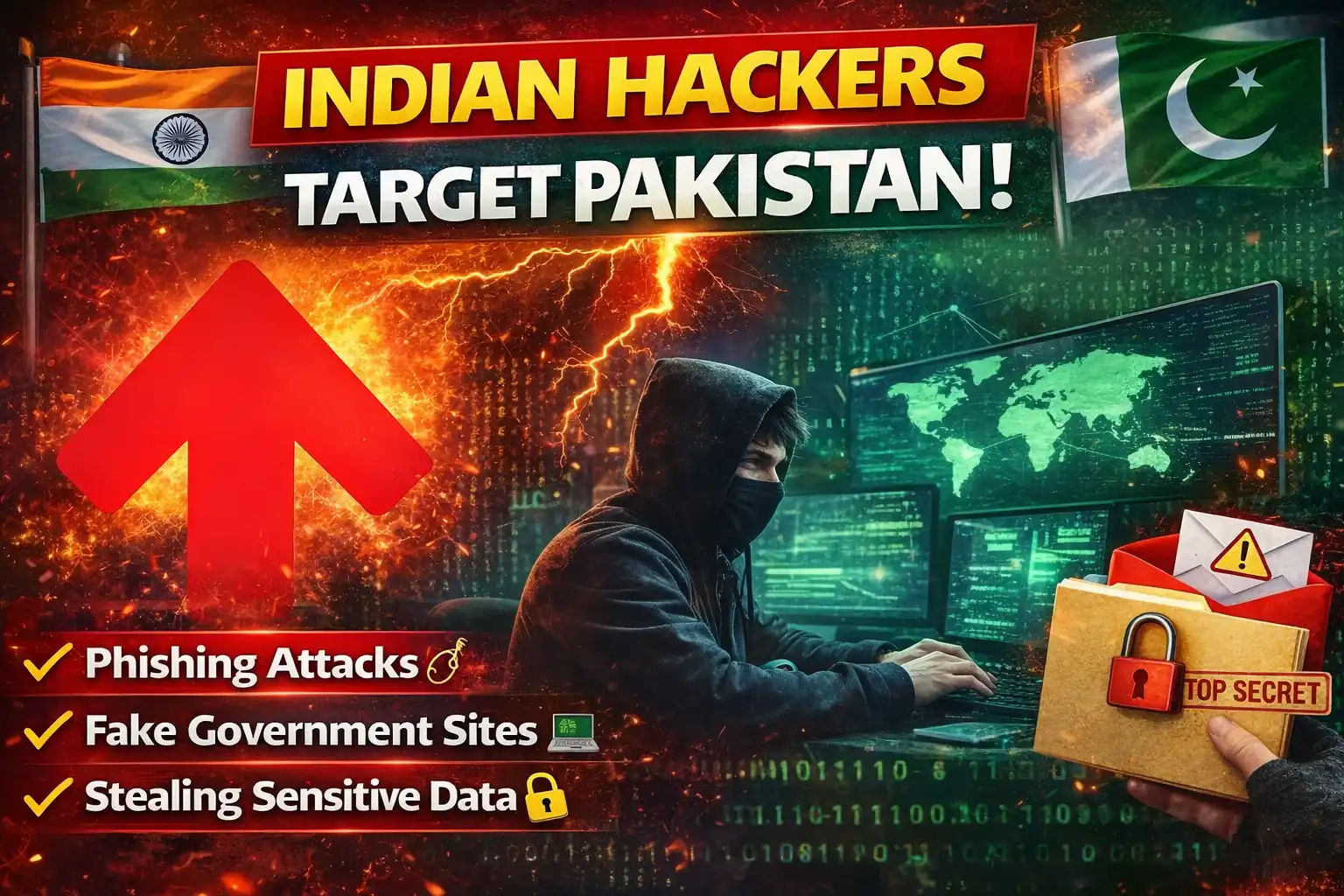 Indian Hackers Target Pakistan’s Defense & Finance Ministries – Full Cybersecurity Alert Analysis 2026