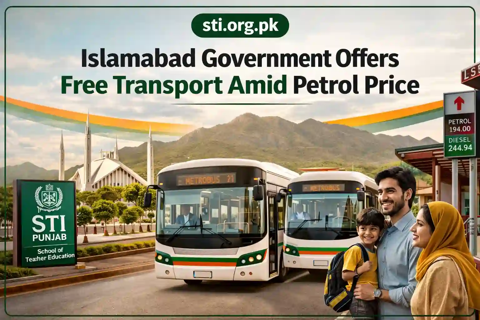 Islamabad Government Offers Free Transport Amid Petrol Price Surge 2026