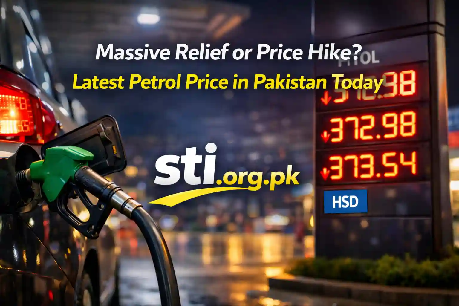 Massive Relief or Price Hike Latest Petrol Price in Pakistan Today