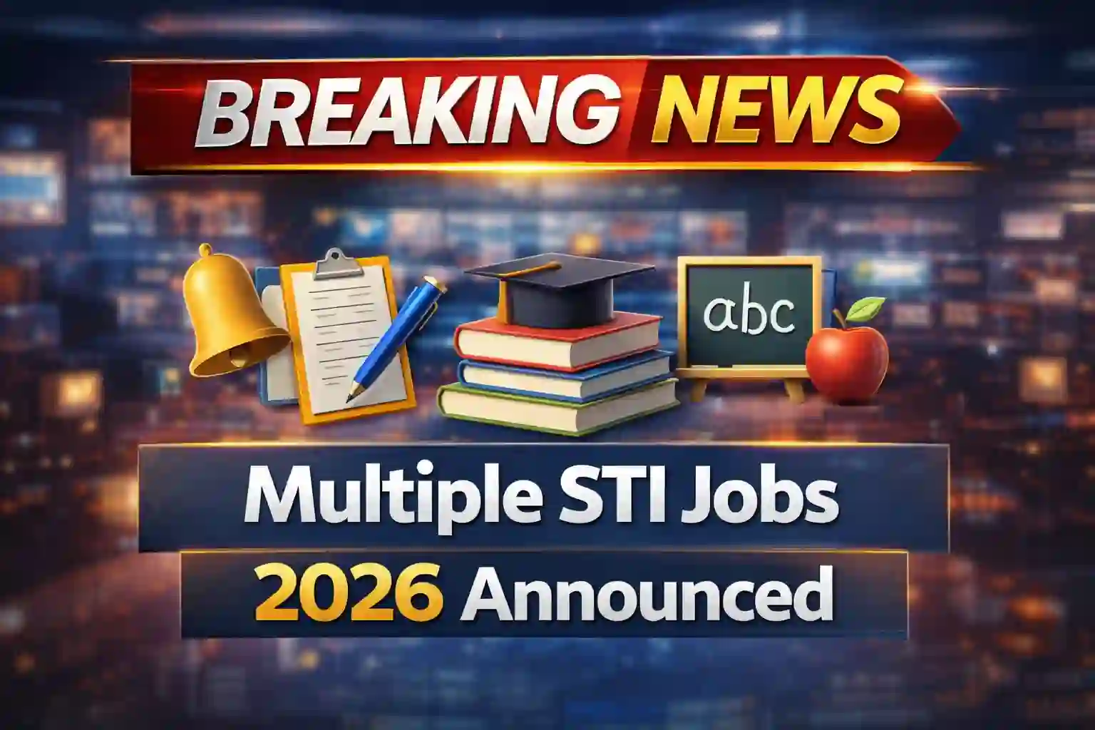 Multiple STI Jobs 2026 Announced