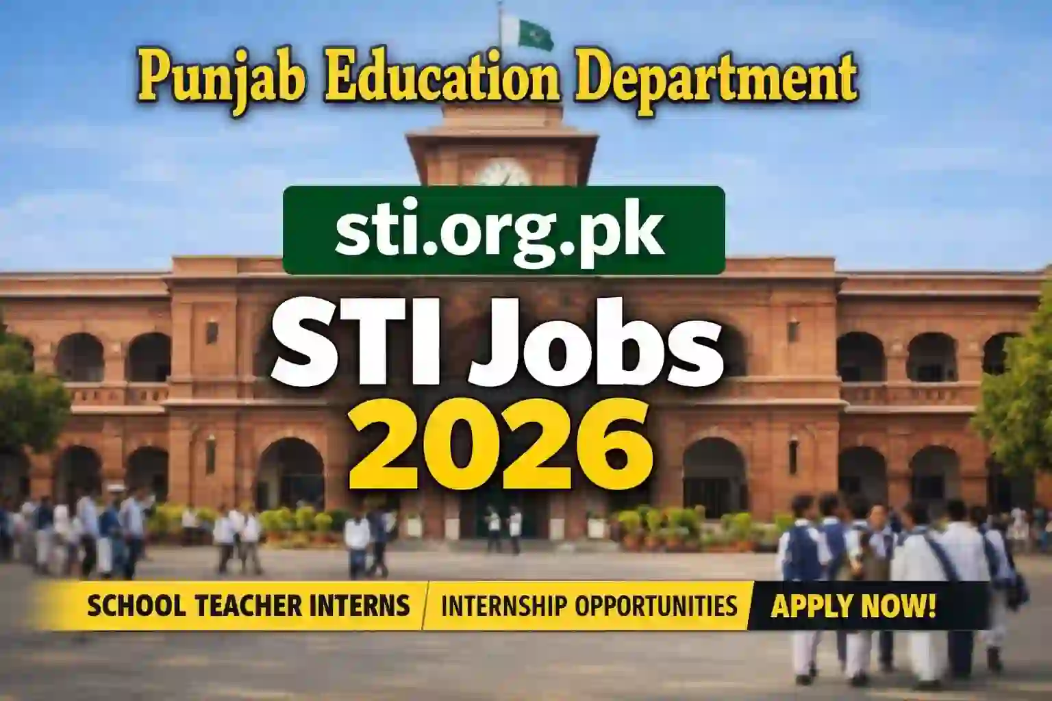 Punjab Education Department STI Jobs 2026