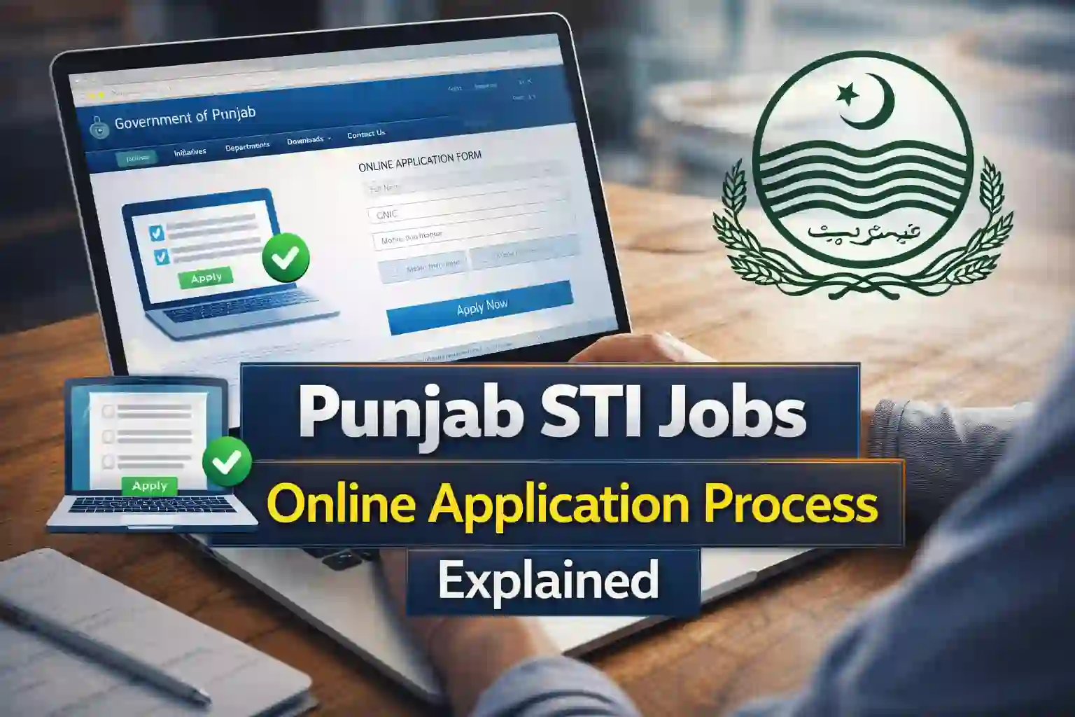Punjab STI Jobs Online Application Process
