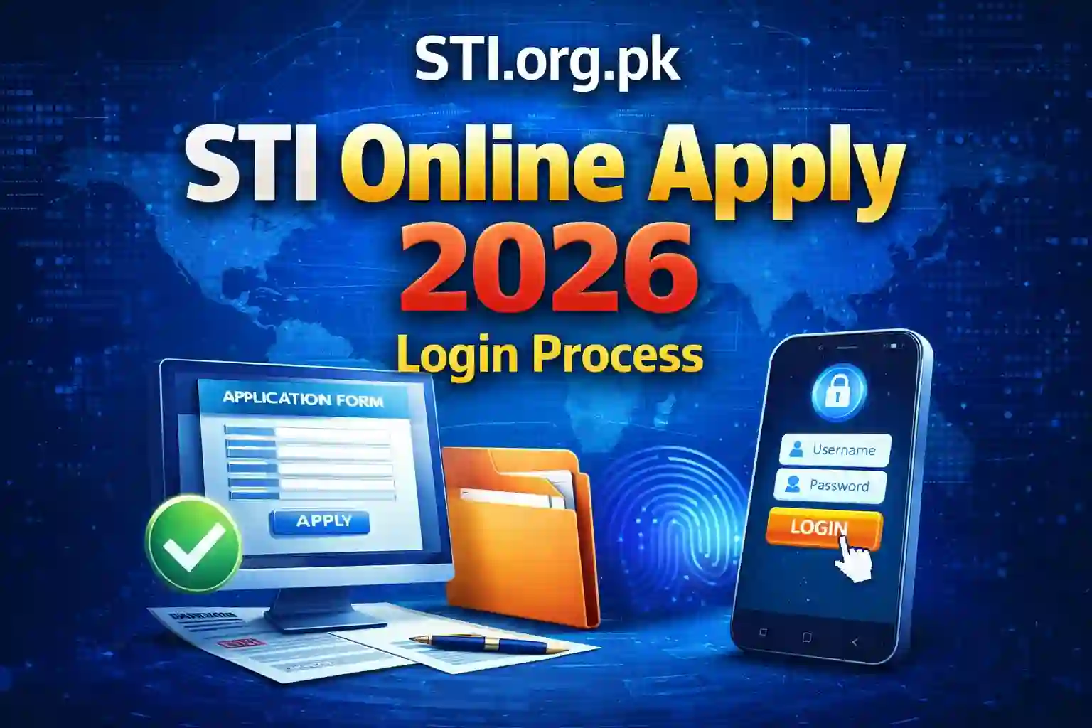 STI Online Apply 2026 Login Process