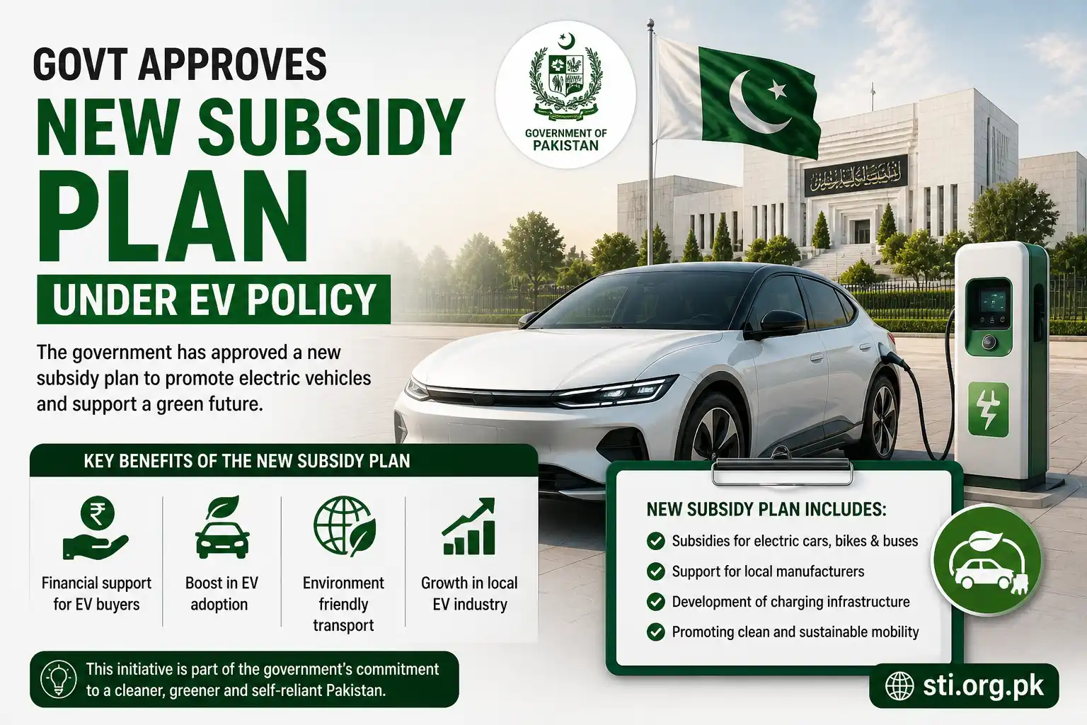 Govt Approves New Subsidy Plan Under EV Policy