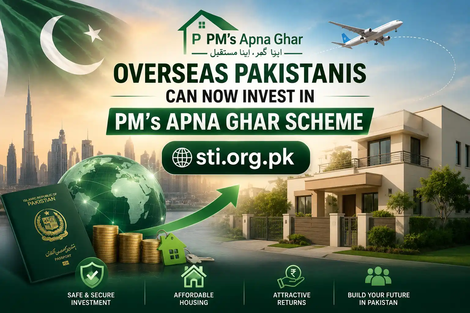 Overseas Pakistanis Can Now Invest in PM’s Apna Ghar Scheme