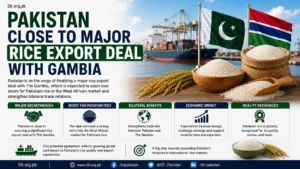 Pakistan Close to Major Rice Export Deal With Gambia