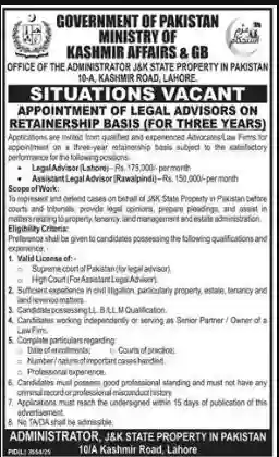 Ministry of Kashmir Affairs & Gilgit Baltistan (MKA&GB)