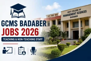 Government College of Management Sciences Peshawar Jobs