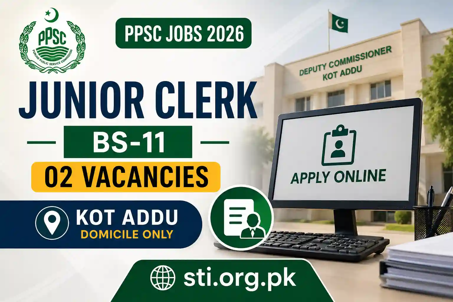 Junior Clerk Jobs 2026