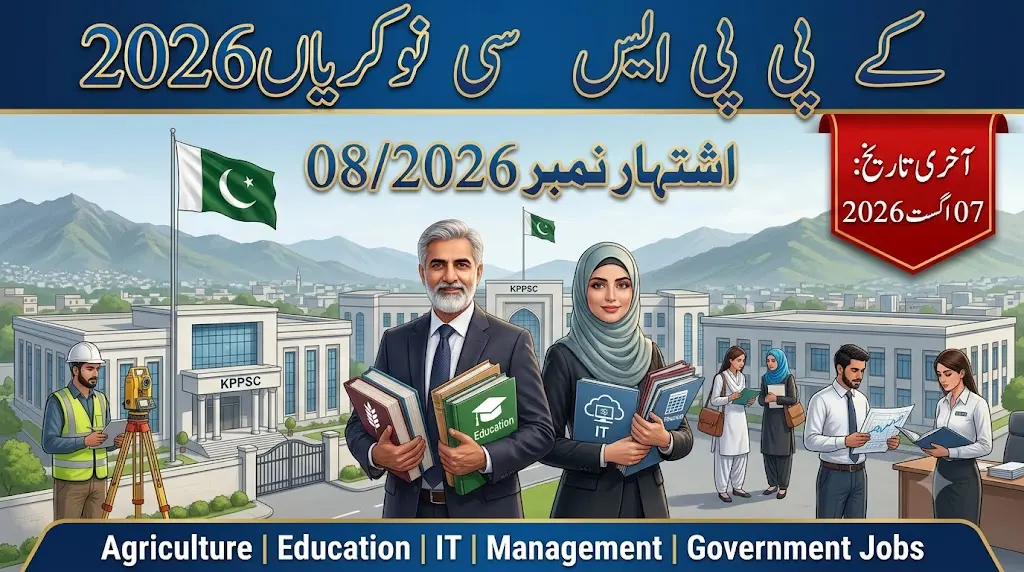 KPPSC Jobs 2026 Advertisement No. 082026 – Latest Government Jobs in Khyber Pakhtunkhwa