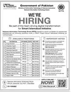 NITB Islamabad Jobs 2026 – Latest Federal Government Career Opportunities