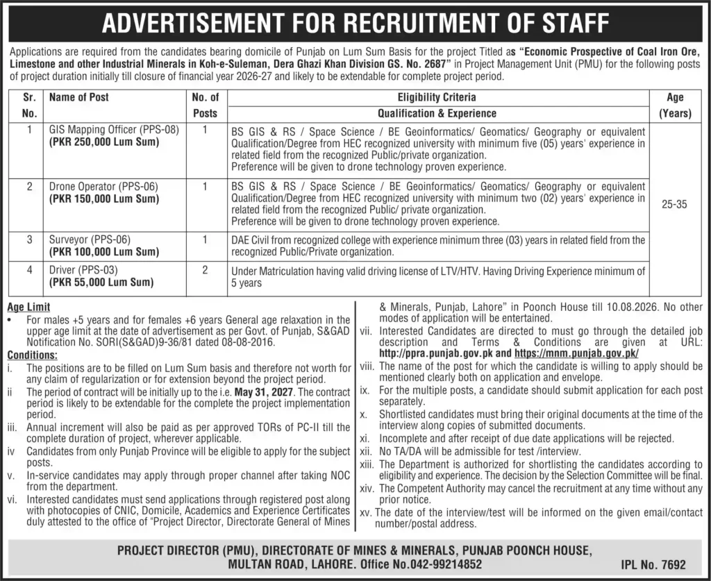 PMEX CEO Jobs 2026 Online Apply