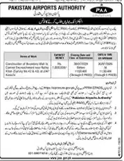 Pakistan Airports Authority PAA Jobs 2026