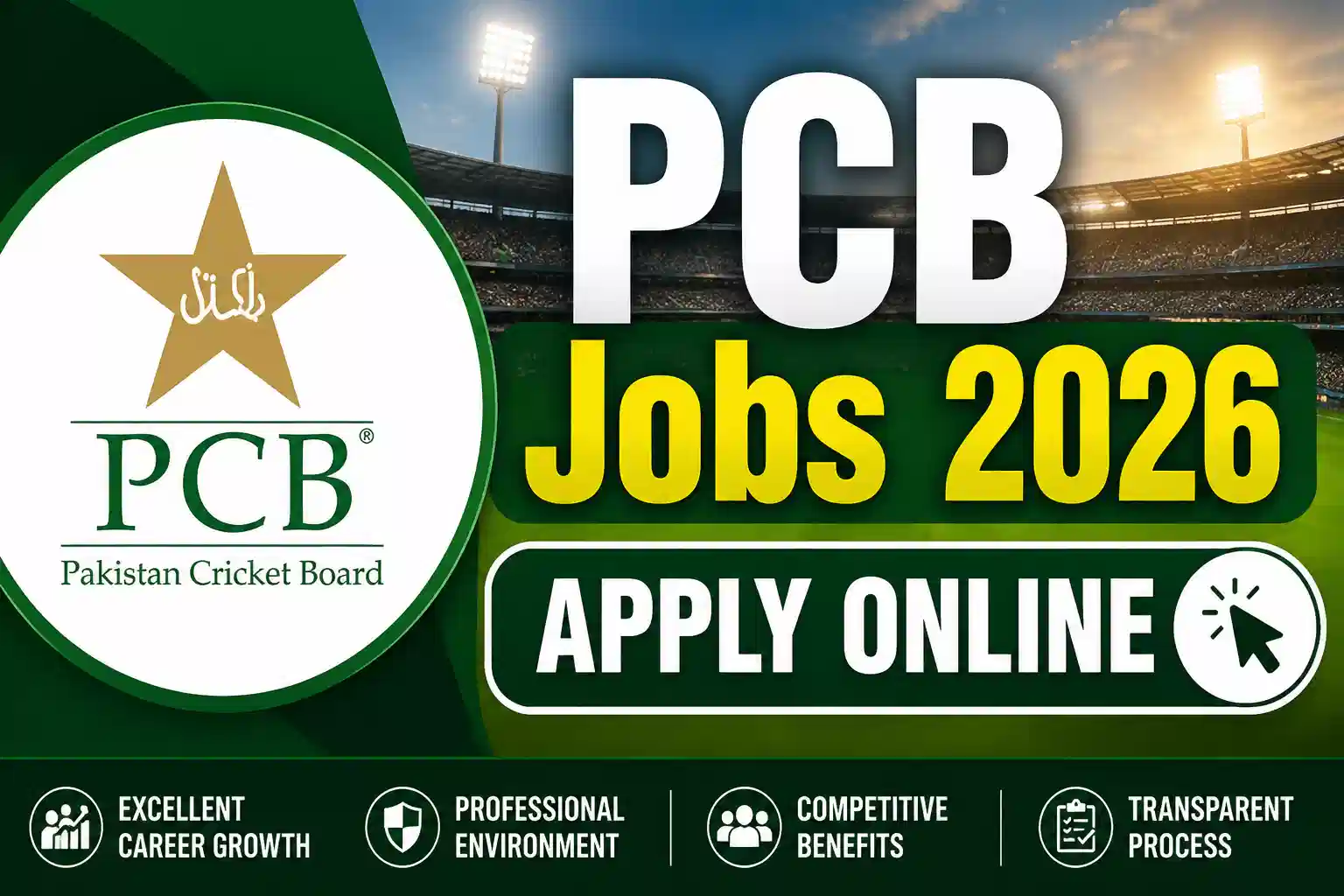 Pakistan Cricket Board PCB Jobs