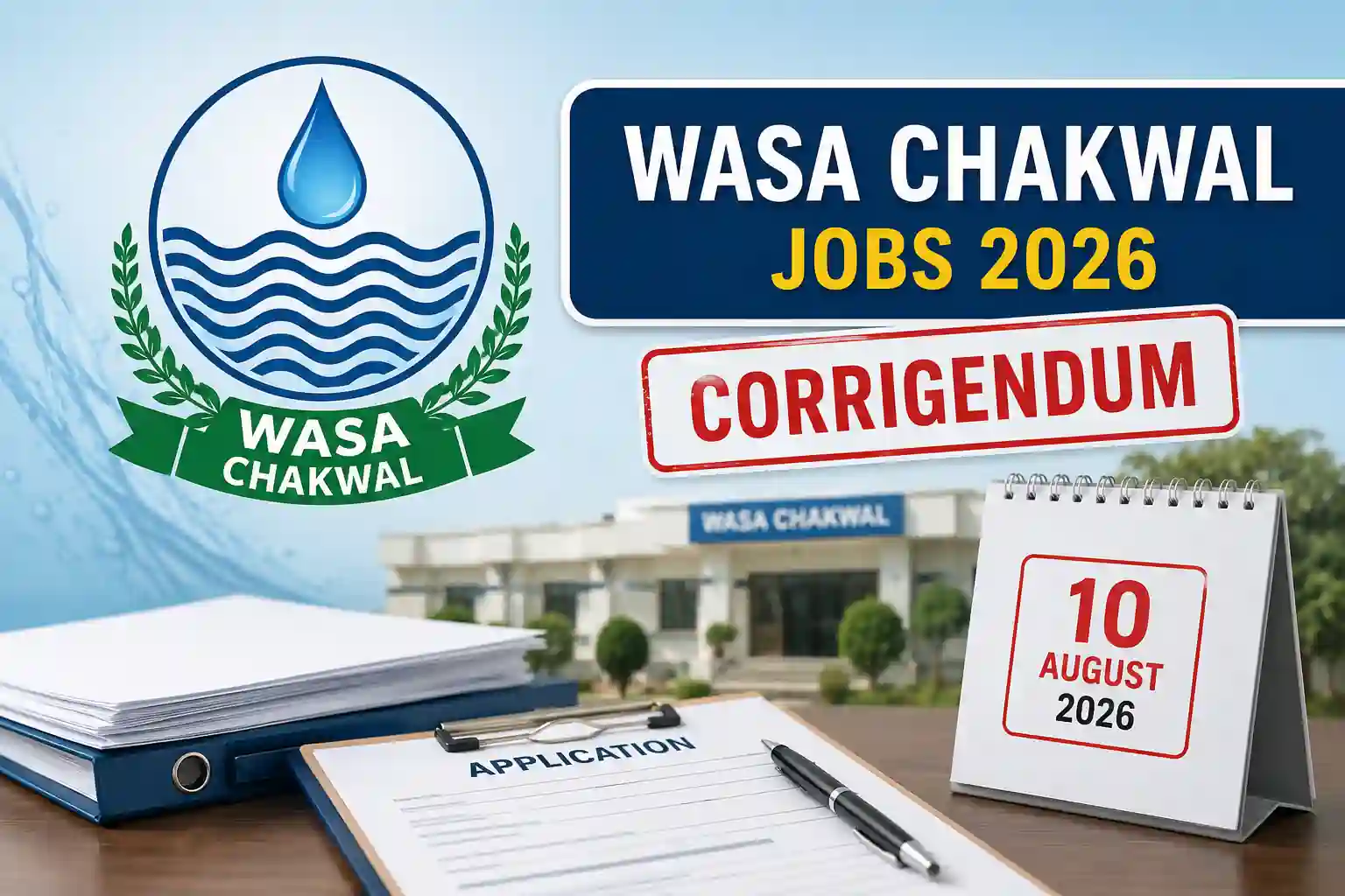 WASA Chakwal Jobs