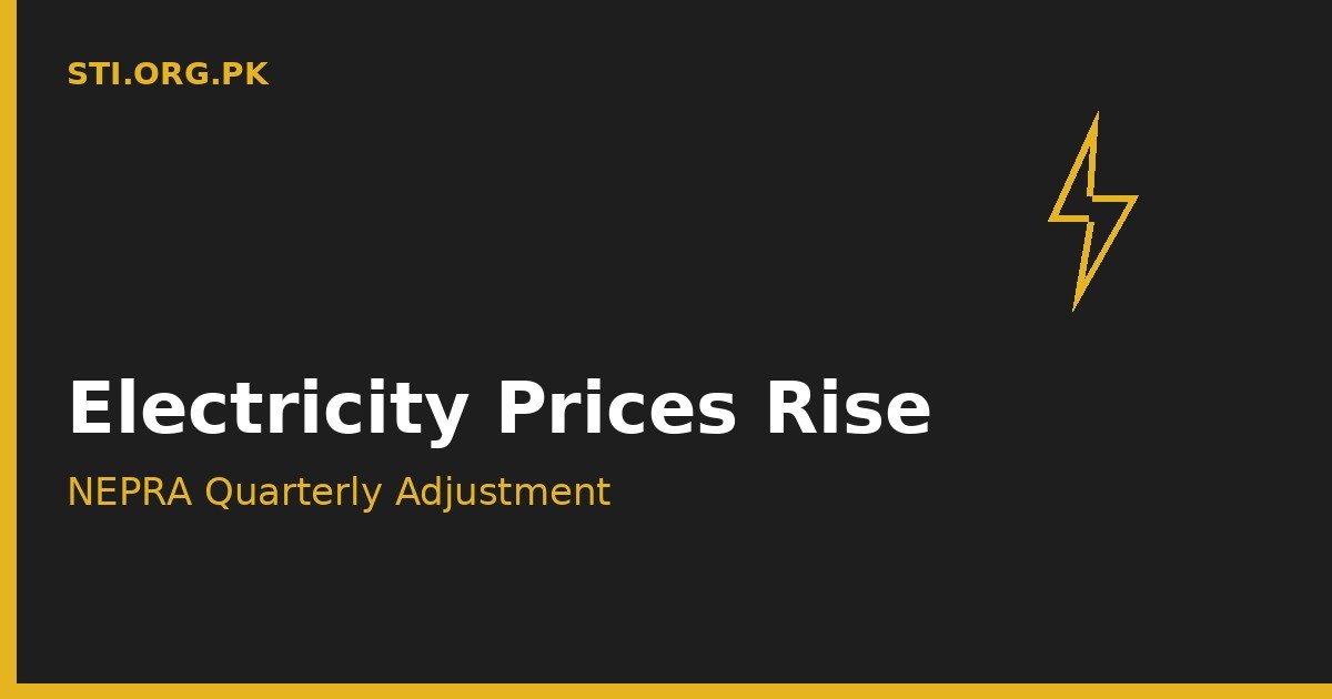 NEPRA Raises Electricity Price by Rs. 0.52 Per Unit NEPRA Raises Electricity Price by Rs. 0.52 Per Unit