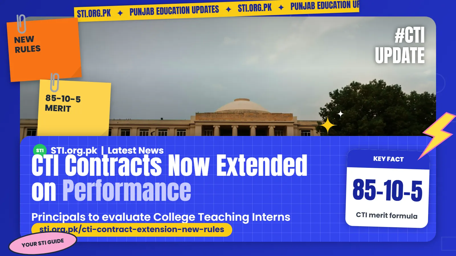 Latest News: CTI Contracts Now Extended on Performance Latest News: CTI Contracts Now Extended on Performance