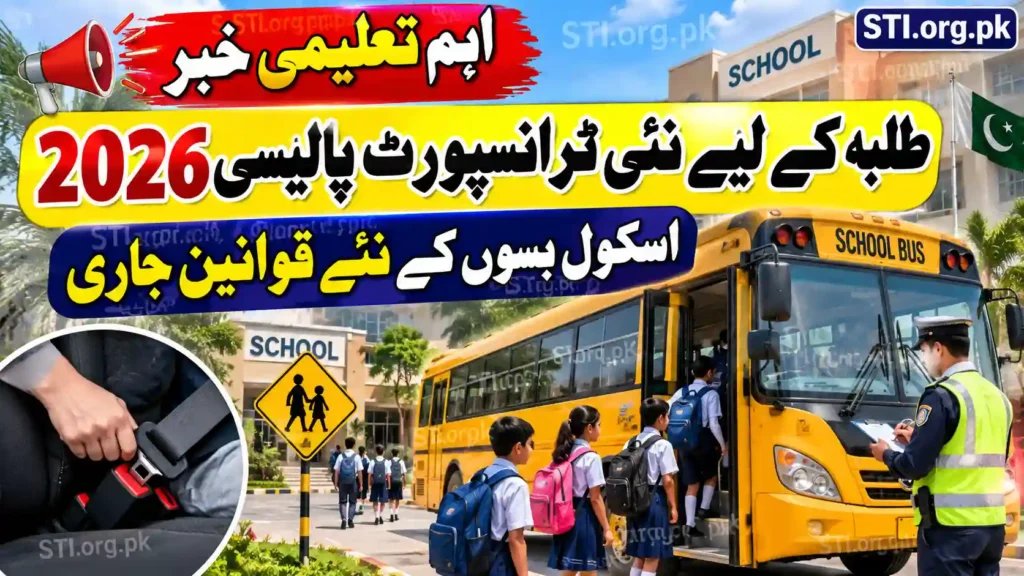 New School Transport Rules Announced for Students in 2026 New School Transport Rules Announced for Students in 2026