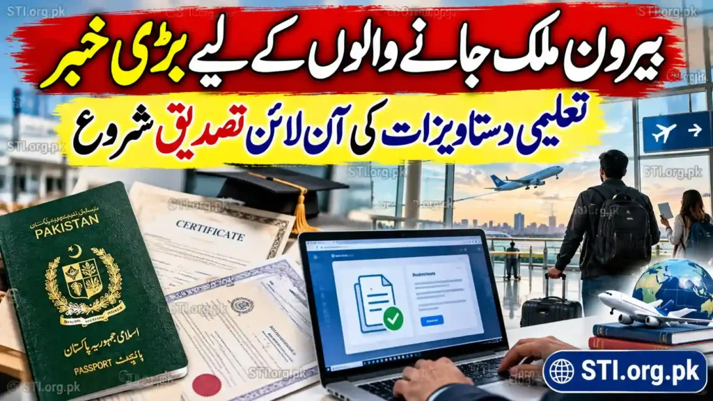 Pakistan Introduces Online Verification for Foreign Travel and Education Documents Pakistan Introduces Online Verification for Foreign Travel and Education Documents