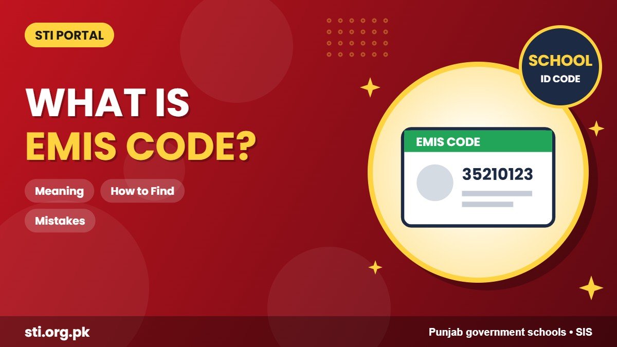 What Is EMIS Code on STI Portal? Meaning and How to Find Your School EMIS Code What Is EMIS Code on STI Portal? Meaning and How to Find Your School EMIS Code